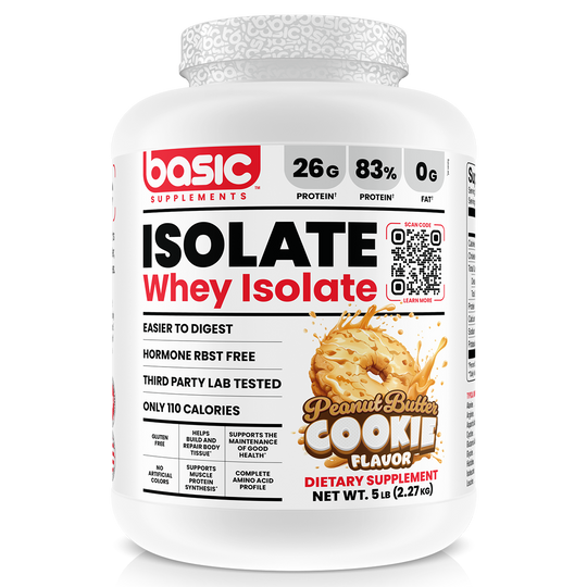 Basic Supplements Isolate, Peanut Butter Cookie