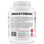 Basic Supplements Isolate, Peanut Butter Cookie — side of pack