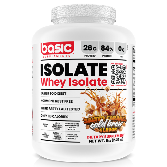 Basic Supplements Isolate, Caramel Cold Brew