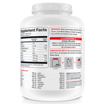 Basic Supplements Isolate, Caramel Cold Brew — side of pack