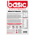 Basic Supplements Mass Gainer, Chocolate — back of pack