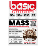 Basic Supplements Mass Gainer, Cookie N Cream powder