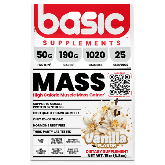 Basic Supplements Mass Gainer, Vanilla