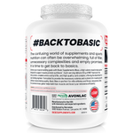 Basic Supplements Mass Gainer, Chocolate — side of pack
