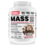 Basic Supplements Mass Gainer, Cookie N Cream powder