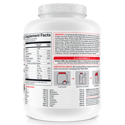 Basic Supplements Mass Gainer, Cookie N Cream — side of pack