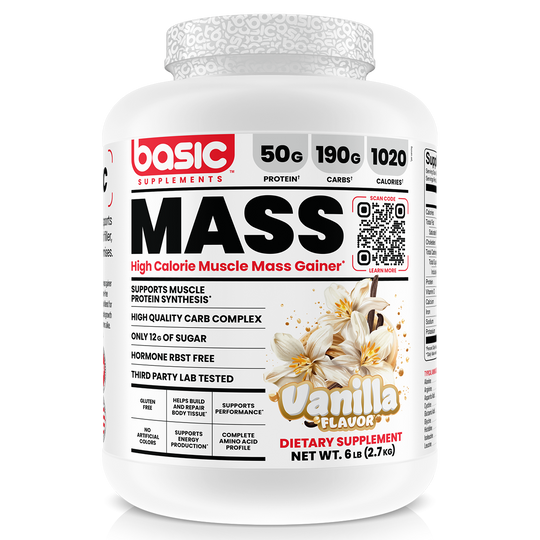 Basic Supplements Mass Gainer, Vanilla