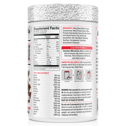 Basic Supplements Whey 2lb Chocolate supplement facts and nutrition panel