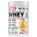 Basic Supplements Whey 2lb, Mango Cream New