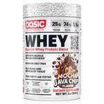 Basic Supplements Whey 2lb, Mocha Java Chip New