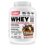 Basic Supplements Whey 2lb, Boston Cream Donut