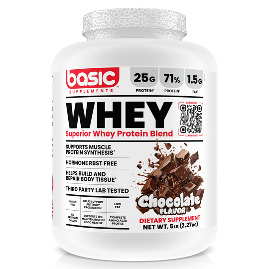 Basic Supplements Whey 2lb, Chocolate