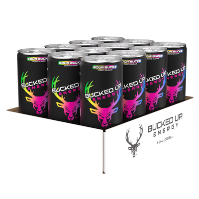 Bucked Up Energy, Sour Bucks powder, NZ Supps