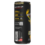 Bucked Up Energy, Mango Tango — side of pack