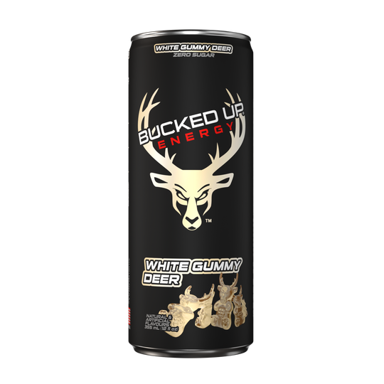 Bucked Up Energy, White Gummy