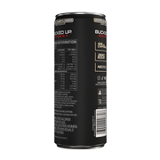 Bucked Up Bucked Up Energy white gummy nutrition panel