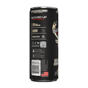 Bucked Up Energy, White Gummy — side of pack