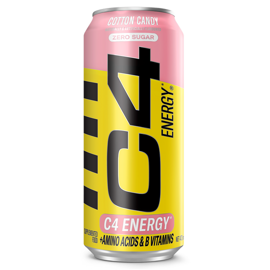 Cellucor C4 Carbonated RTD, Cotton Candy ready-to-drink