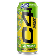 Cellucor C4 Carbonated RTD, Jolly Rancher Green Apple ready-to-drink