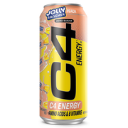 Cellucor C4 Carbonated RTD, Jolly Rancher Peach ready-to-drink