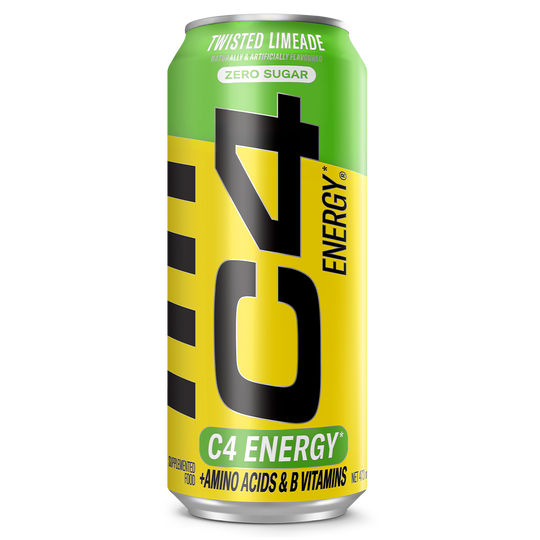 Cellucor C4 Carbonated RTD, Twist Lime ready-to-drink