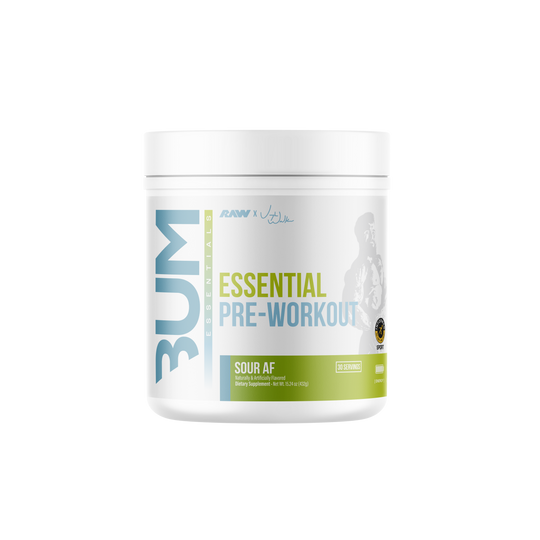 RAW Nutrition Essential Pre-Workout, Sour AF powder