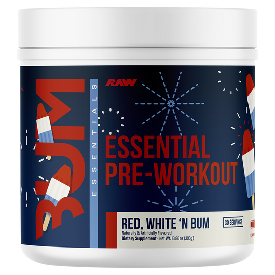 CBUM Essential, White N Burn powder