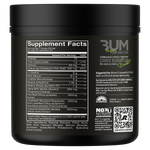 CBUM Thupper Pump Blue Reasberry supplement facts and nutrition panel