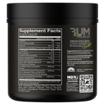 CBUM Thupper Pump Sour Watermelon supplement facts and nutrition panel