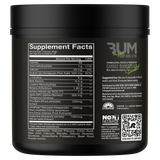 CBUM Thupper Pump Sour Watermelon supplement facts and nutrition panel