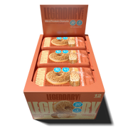 legendary foods 12 pack protein donut cinnamon crumble
