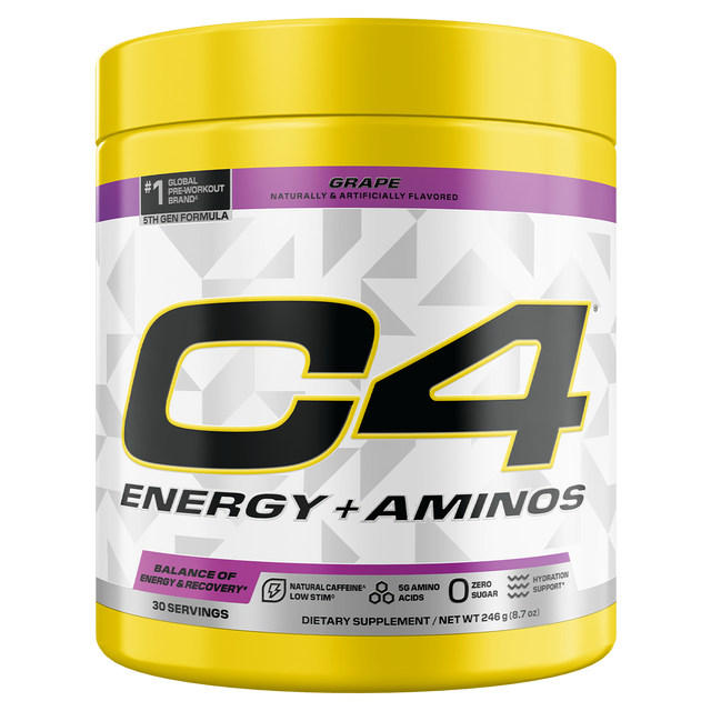 Cellucor C4 Energy + Amino, Grape powder