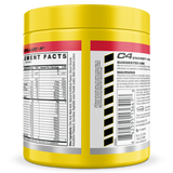 Cellucor C4 Energy + Amino — supplement facts panel