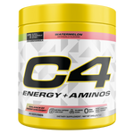 Cellucor C4 Energy + Amino, front of pack, 249g, NZ Supps