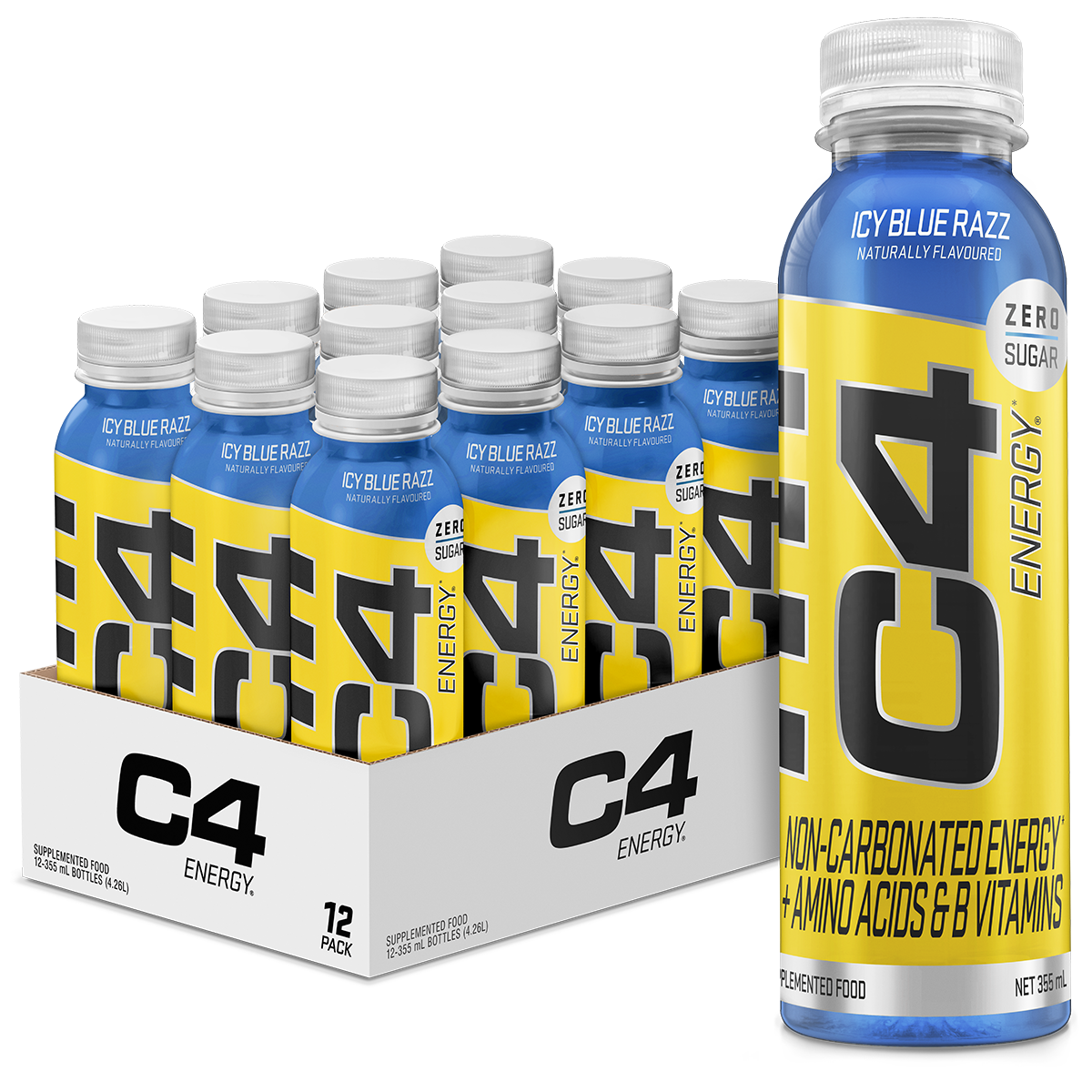 Cellucor C4 Energy + Amino, Blue Razz powder