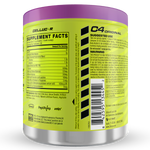 Cellucor C4 Original, Grape — back of pack