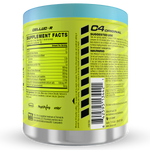Cellucor C4 Original, Blue Raspberry — back of pack