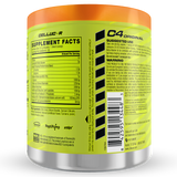 Cellucor C4 Original, Orange — back of pack