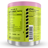 Cellucor C4 Original, Pink Lemonade — back of pack