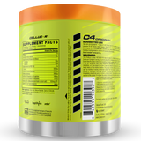 Cellucor C4 Original, Orange — back of pack