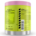 Cellucor C4 Original, Pink Lemonade — back of pack