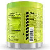 Cellucor C4 Original, Green Apple — back of pack