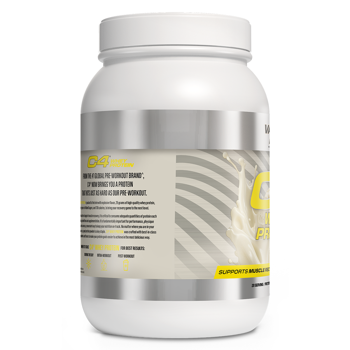 Cellucor C4 Pro Whey 980g 1.13kg Hershey's, Vanilla Bean — side of pack
