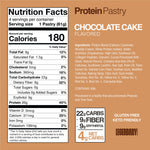 Legendary Foods Protein Pastry Chocolate Cake nutrition panel
