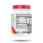Ghost Clear Whey Isolate Sour Strip Rainbow Candy supplement facts and nutrition panel