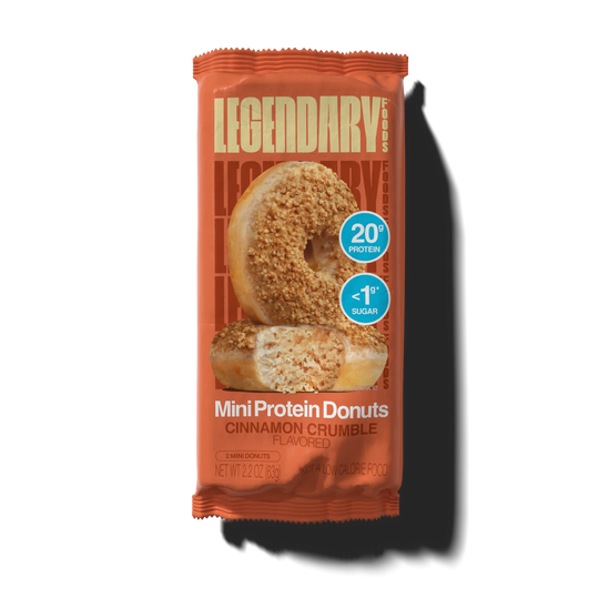 Legendary Foods Protein Donut, Cinnamon Crumble protein bar