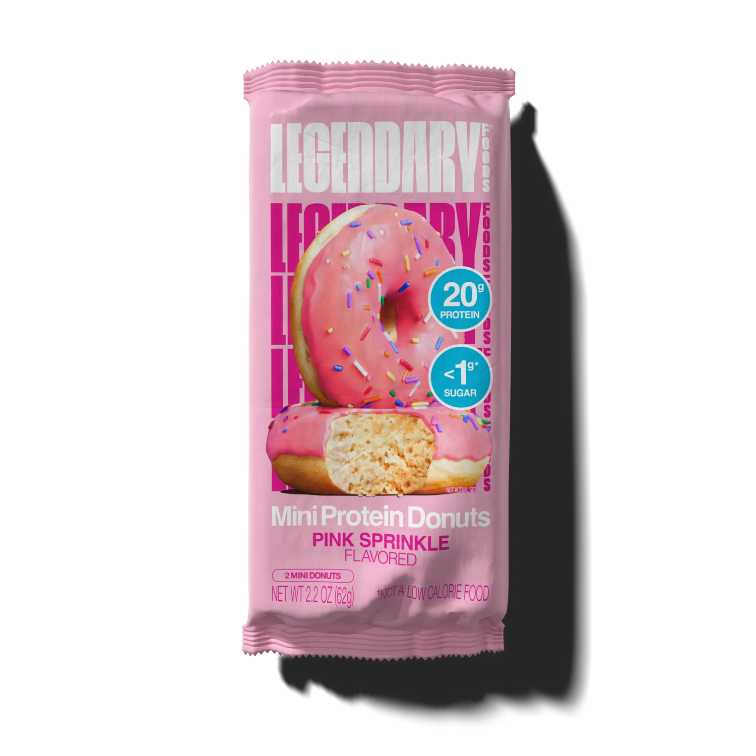 Legendary Foods Protein Donut, Pink Sprinkle protein bar