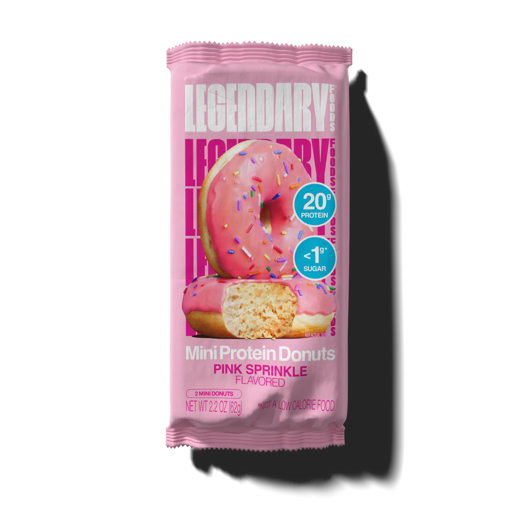 Legendary Foods Protein Donut, Pink Sprinkle protein bar