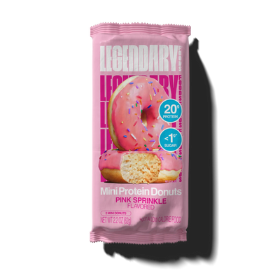 Legendary Foods Protein Donut, Pink Sprinkle protein bar