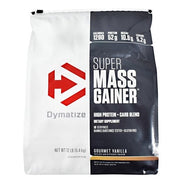 Dymatize Super Mass Gainer, Gourmet Vanilla powder, 12lb size